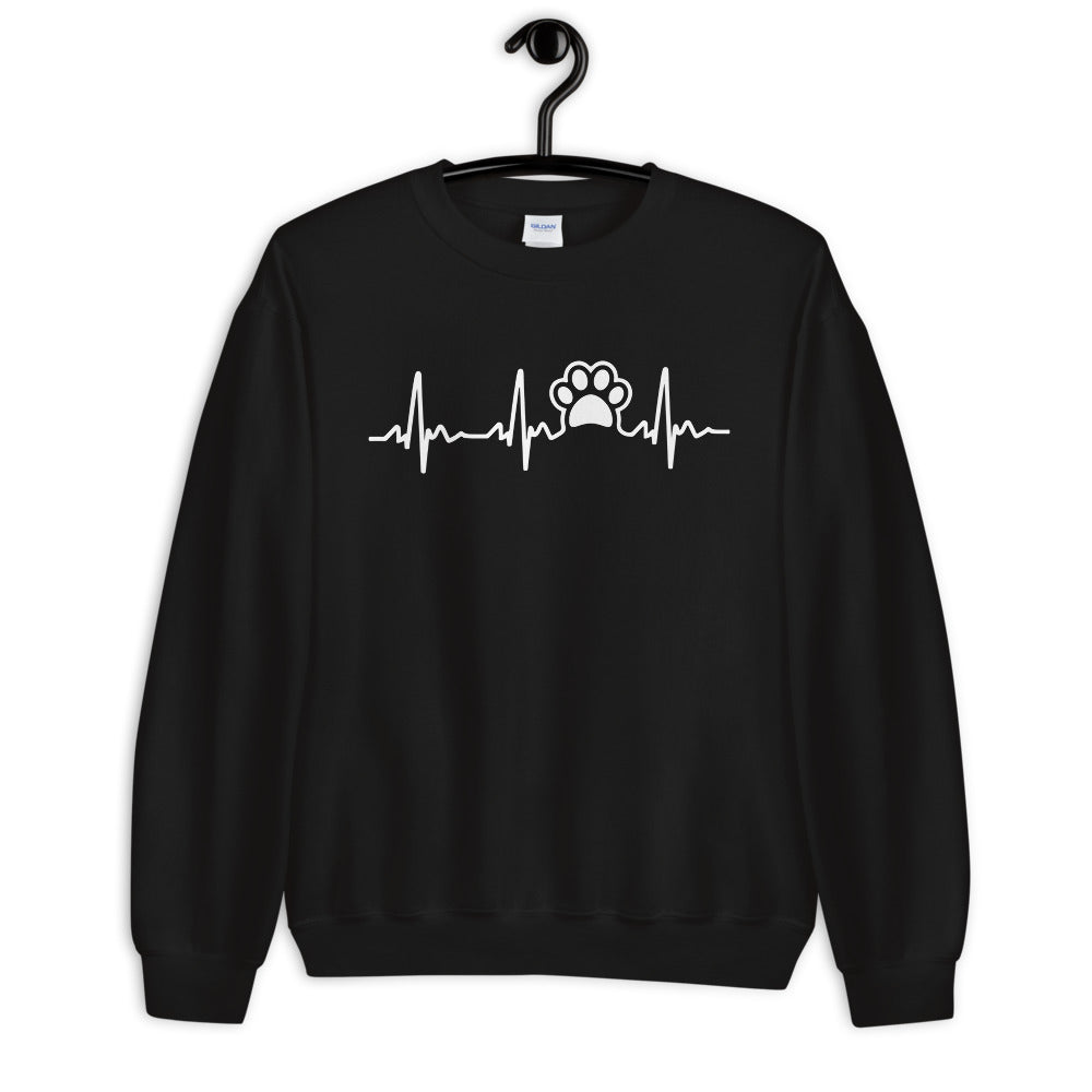 Cat Heartbeat Unisex Sweatshirt