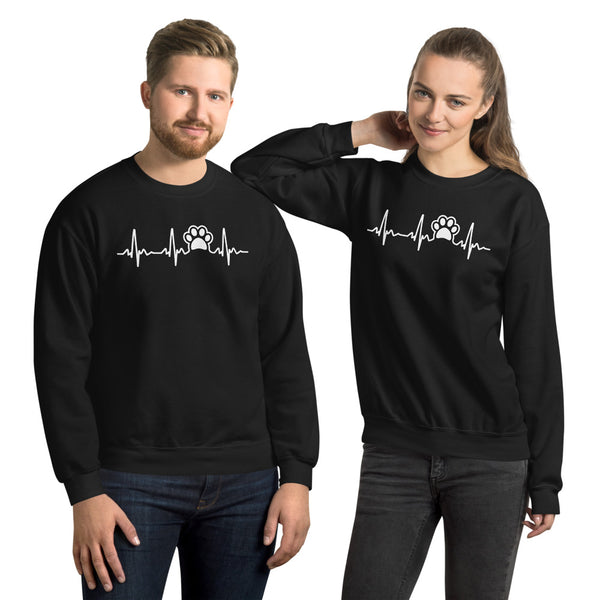 Cat Heartbeat Unisex Sweatshirt