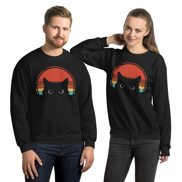 Sneak Cat Unisex Sweatshirt