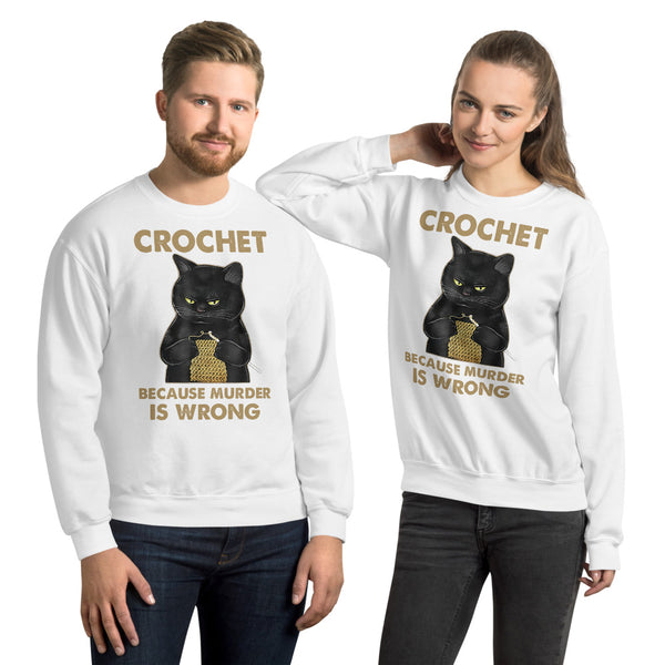 Crochet Unisex Sweatshirt