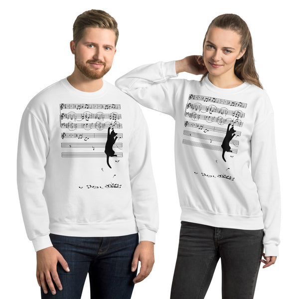 Cat Music Unisex Sweatshirt