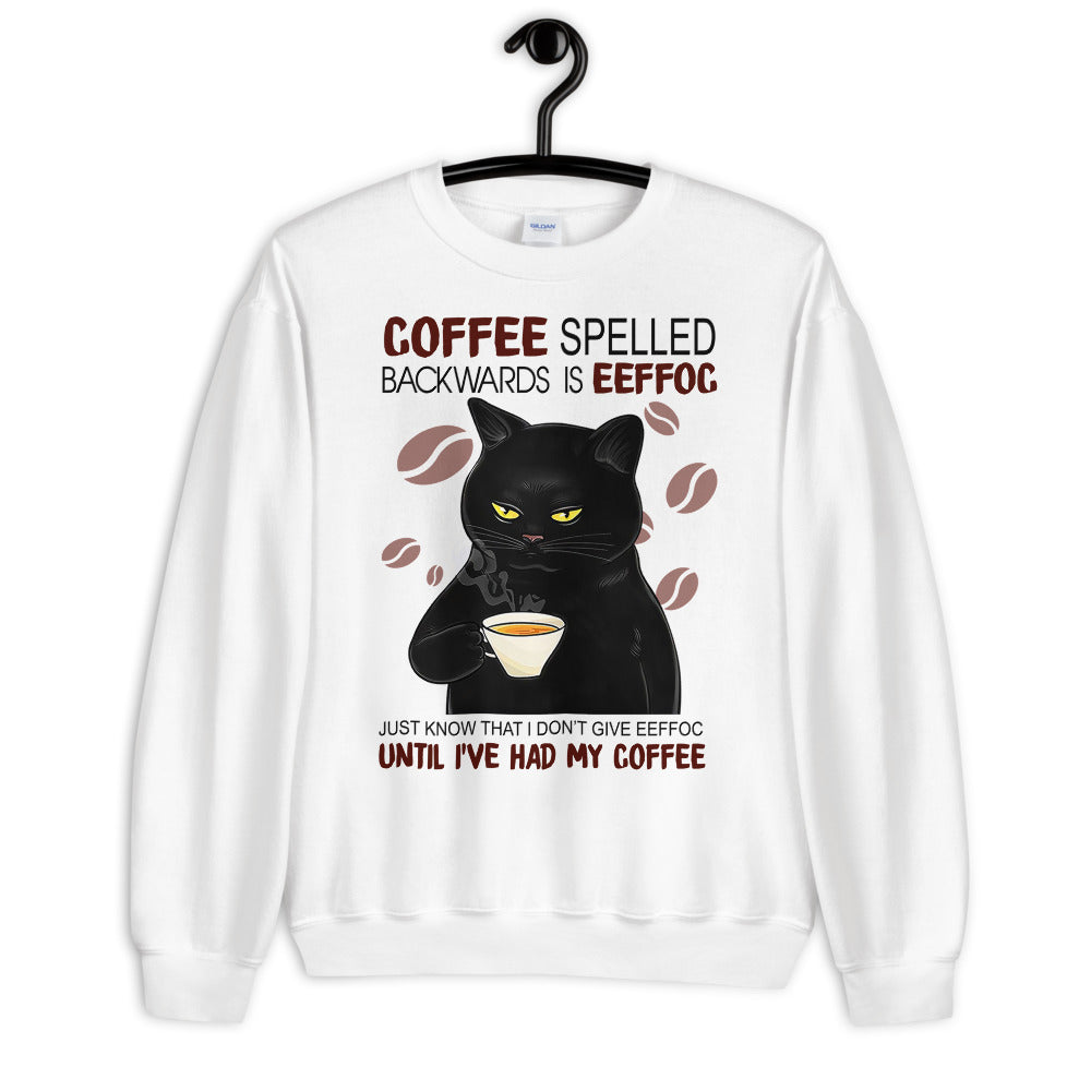 Cat Coffee Unisex Sweatshirt