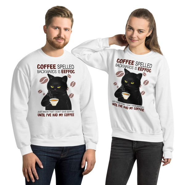 Cat Coffee Unisex Sweatshirt