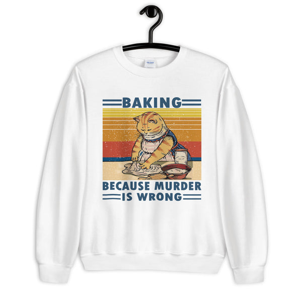Cat Baking Unisex Sweatshirt