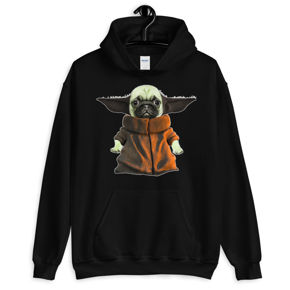 Pug Yoda Unisex Hoodie