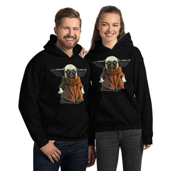 Pug Yoda Unisex Hoodie