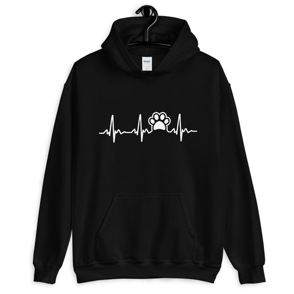 Cat Heartbeat Unisex Hoodie