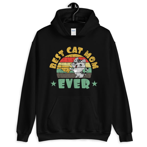 Best Cat Mom Ever Unisex Hoodie
