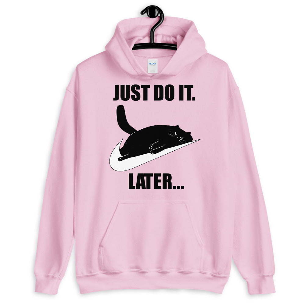 Just do it pink hoodie hotsell