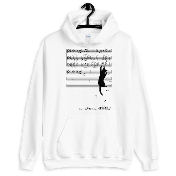 Cat Music Unisex Hoodie