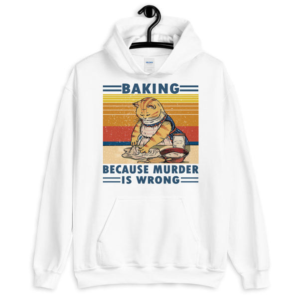 Cat Baking Unisex Hoodie
