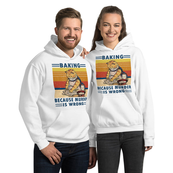 Cat Baking Unisex Hoodie