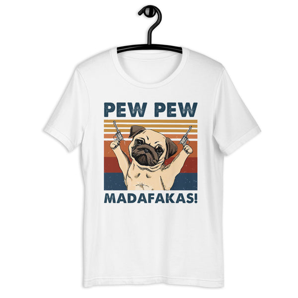 Pug Pew Pew Unisex T-shirt