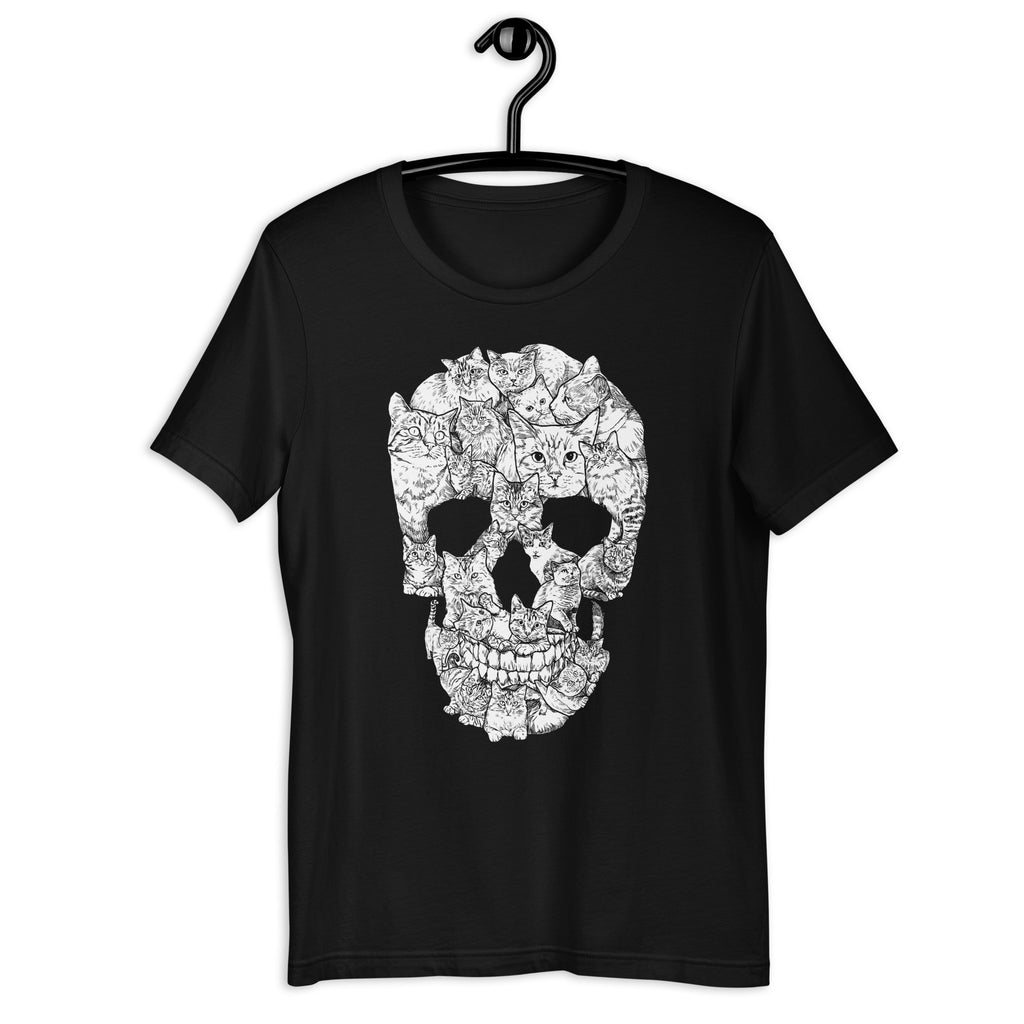 Cats Skull Unisex T-shirt