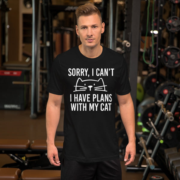 I Have Plans With My Cat Unisex T-shirt