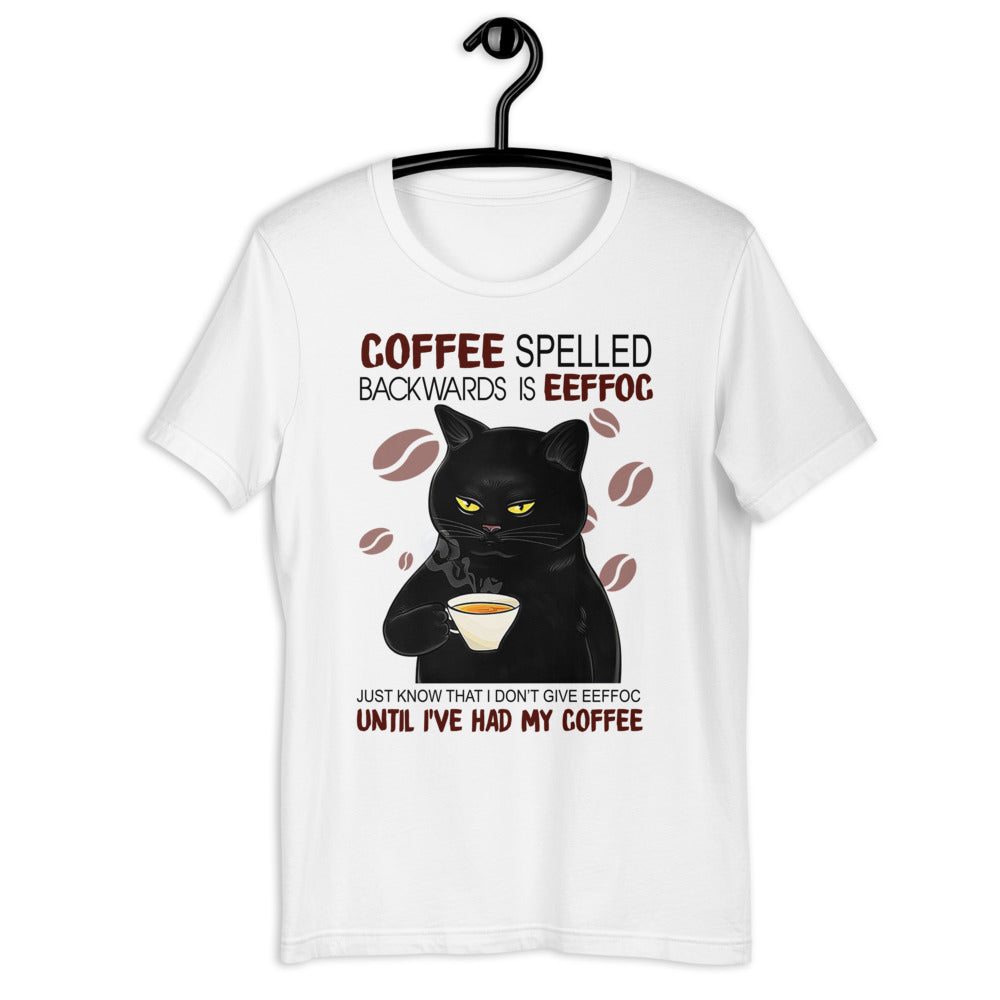 Cat Coffee Unisex T-shirts