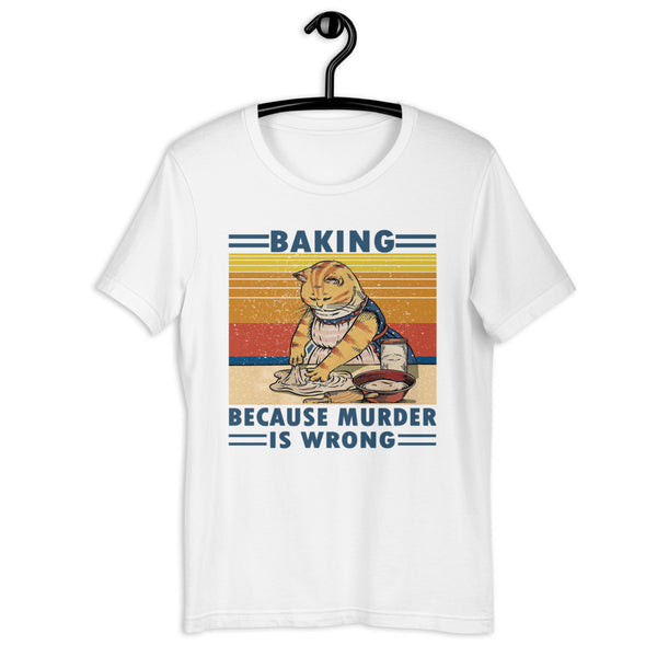 Cat Baking Unisex T-shirts