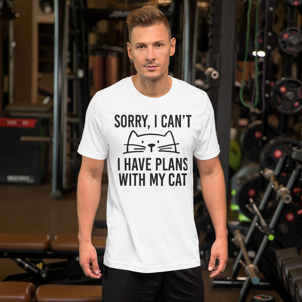 I Have Plans With My Cat Unisex T-shirt