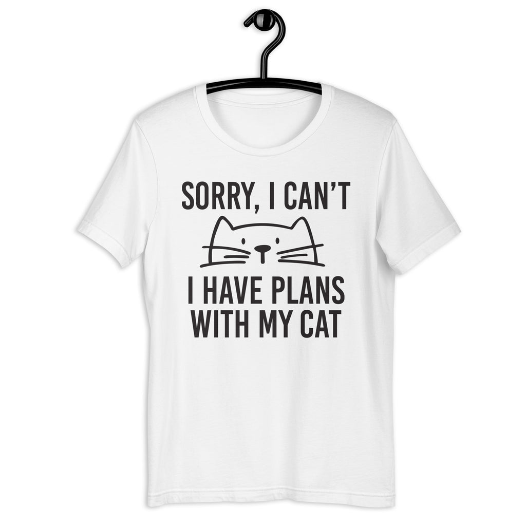 I Have Plans With My Cat Unisex T-shirt