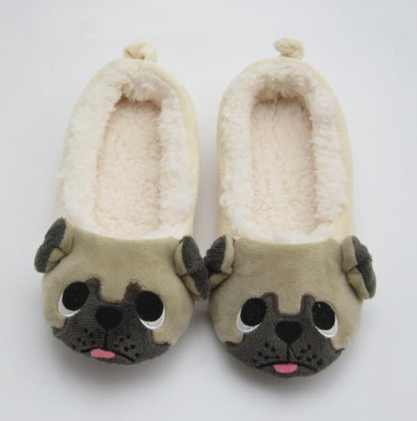 Cute Pug Slippers